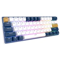 Клавиатура Royal Kludge RK61 Plus RGB (белый, RK Brown) фото 2